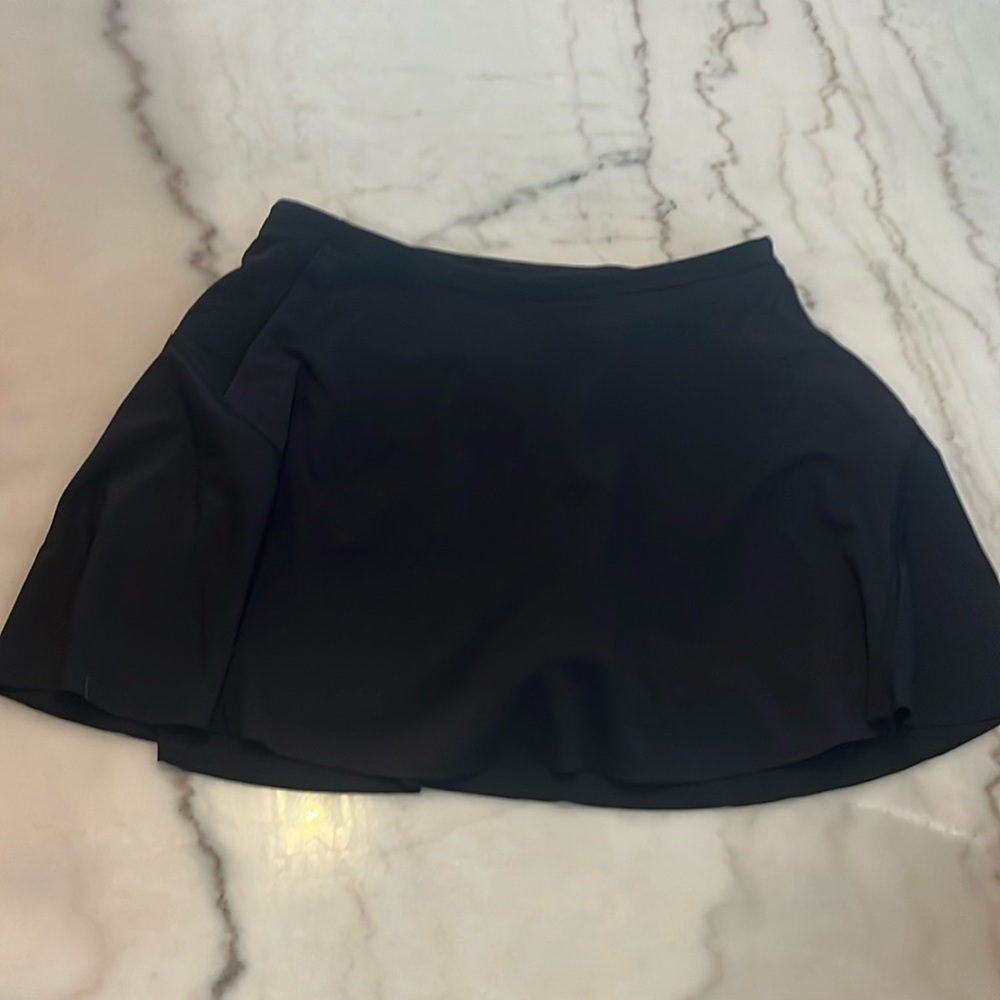 Athleta match point skirt size small like new black